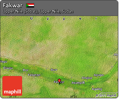 Satellite Map of Fakwar