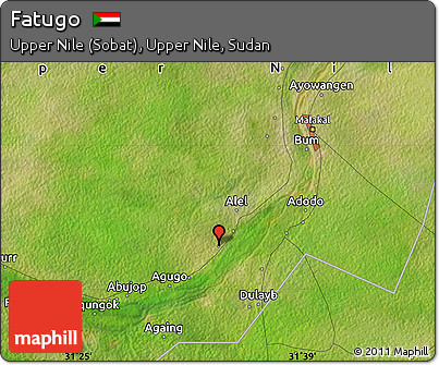 Satellite Map of Fatugo