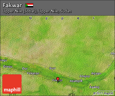 Satellite Map of Fakwar