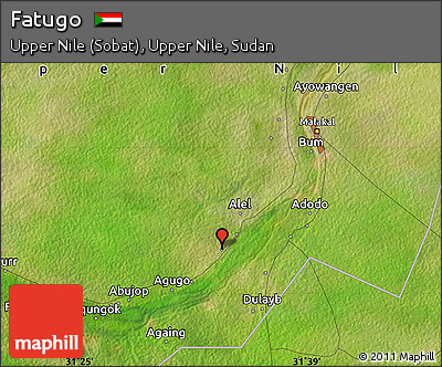 Satellite Map of Fatugo