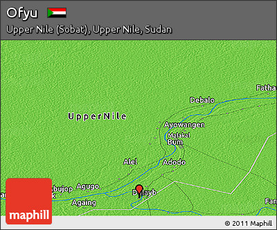 Political Panoramic Map of Ofyu
