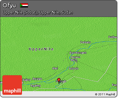 Political Panoramic Map of Ofyu