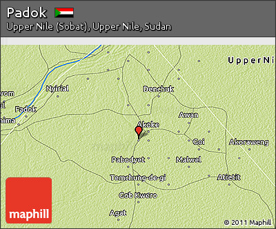 Physical 3D Map of Padok