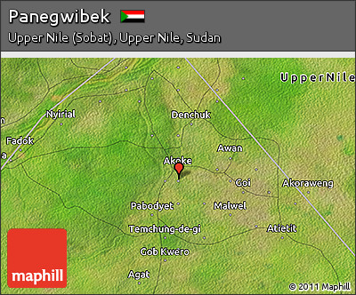 Satellite 3D Map of Panegwibek