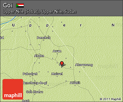 Physical Map of Goi
