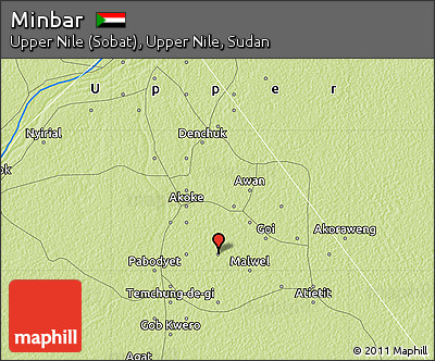 Physical Map of Minbar