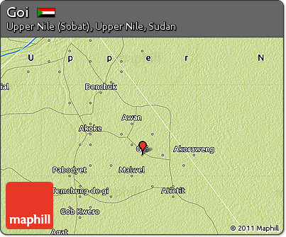 Physical Map of Goi