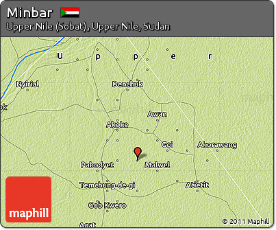 Physical Map of Minbar