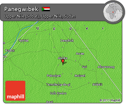 Political Map of Panegwibek