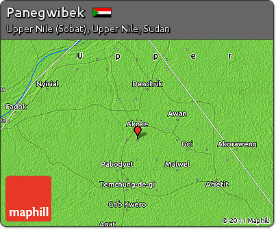 Political Map of Panegwibek