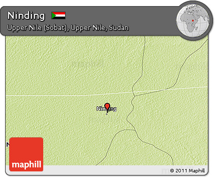 Physical 3D Map of Ninding