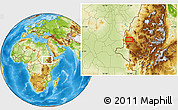 Physical Location Map of Jemo
