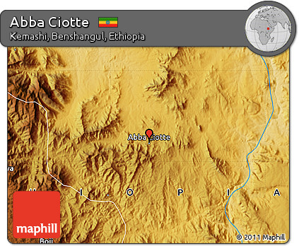 Physical Map of Abba Ciotte