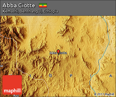 Physical Map of Abba Ciotte