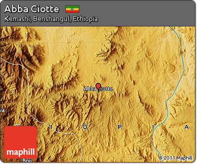 Physical Map of Abba Ciotte