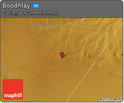 Physical Map of Boodhlay