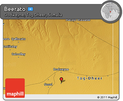 Physical 3D Map of Beerato