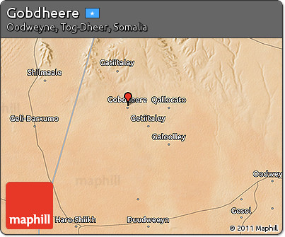 Satellite 3D Map of Gobdheere