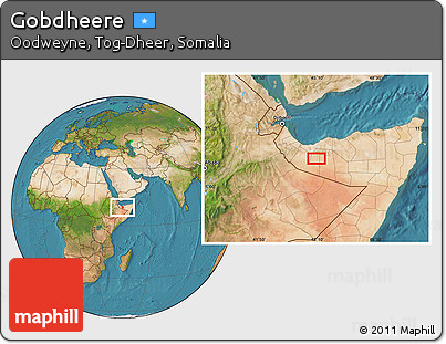 Satellite Location Map of Gobdheere