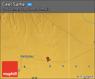 Physical Map of Ceel Same