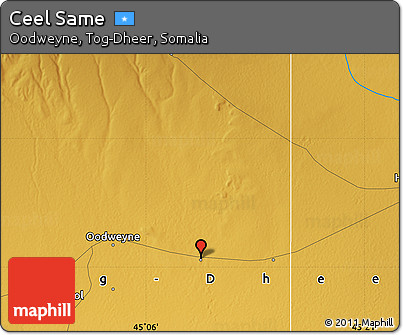 Physical Map of Ceel Same