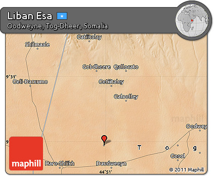 Satellite Map of Liban Esa