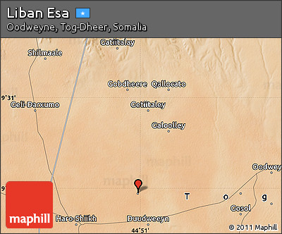 Satellite Map of Liban Esa