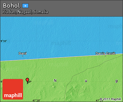 Political Map of Bohol