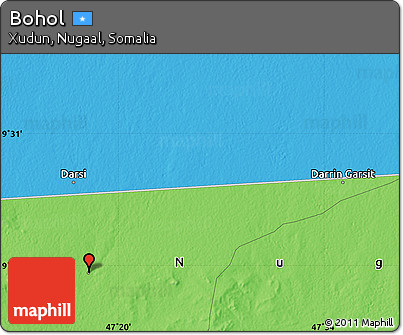 Political Map of Bohol