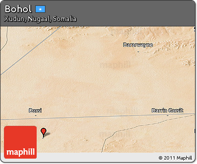 Satellite Panoramic Map of Bohol