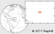Blank Location Map of the area around 9° 36' 8" N, 49° 13' 30" W
