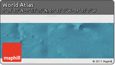 Satellite Panoramic Map of the Area around 9° 36' 8" N, 49° 13' 30" W