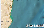 Satellite Map of the area around 9° 36' 8" N, 51° 4' 30" E