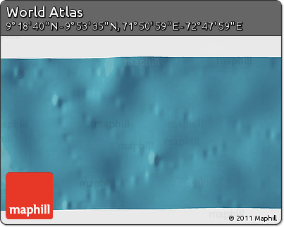 Satellite 3D Map of the Area around 9° 36' 8" N, 72° 19' 29" E
