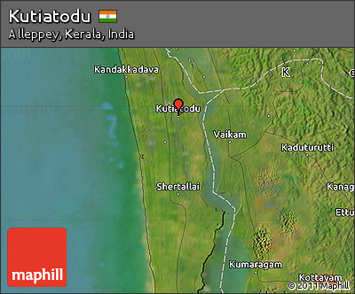 Satellite Map of Kutiatodu
