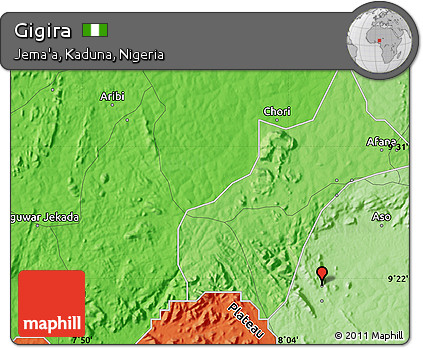 Political Map of Gigira