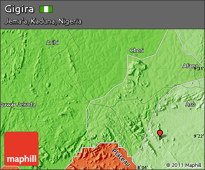Political Map of Gigira