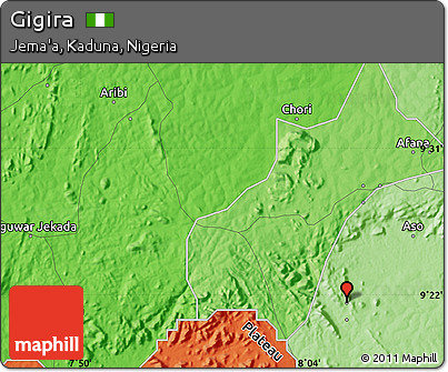 Political Map of Gigira