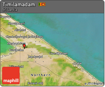 Satellite 3D Map of Timilamadam