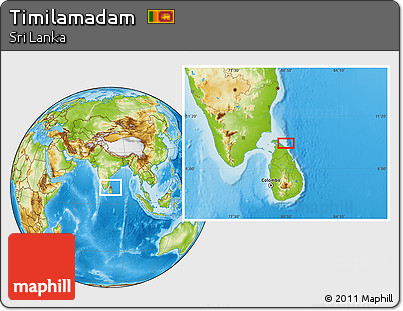 Physical Location Map of Timilamadam