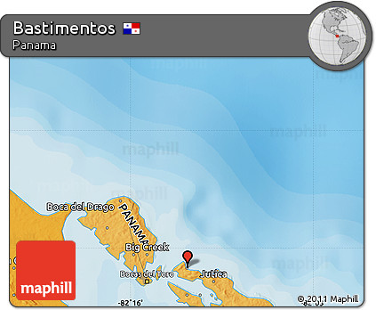 Political Map of Bastimentos