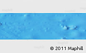 Physical Panoramic Map of the area around 9° 36' 8" N, 89° 10' 30" W