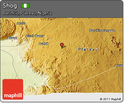 Physical 3D Map of Shog