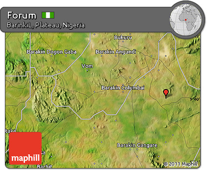 Satellite Map of Forum