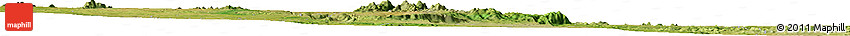 Satellite Horizon Map of the Area around 9° 36' 8" N, 9° 25' 30" E