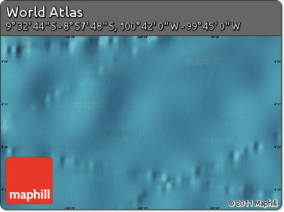 Satellite Map of the Area around 9° 15' 16" S, 100° 13' 29" W