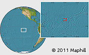 Satellite Location Map of the area around 9° 15' 16" S, 117° 13' 29" W