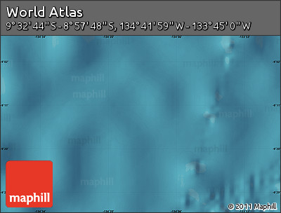Satellite Map of the Area around 9° 15' 16" S, 134° 13' 29" W