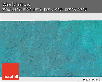 Satellite 3D Map of the Area around 9° 15' 16" S, 139° 28' 29" E