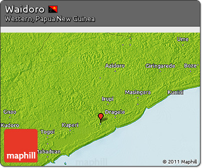 Physical 3D Map of Waidoro